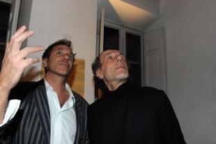 Seboo Migone con Enzo Cucchi