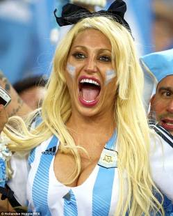 tifosa argentina