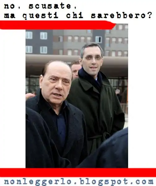 Berlusconi Ghedini - Nonleggerlo