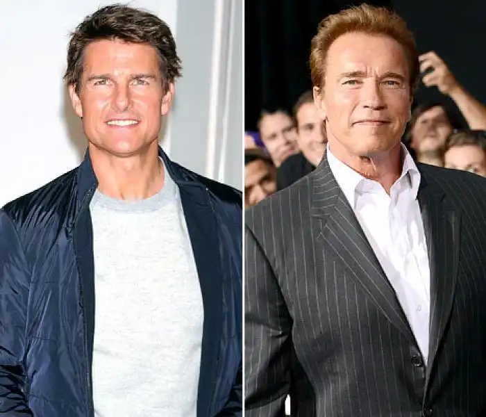 TOM CRUISE E ARNOLD SCHWARZENEGGER