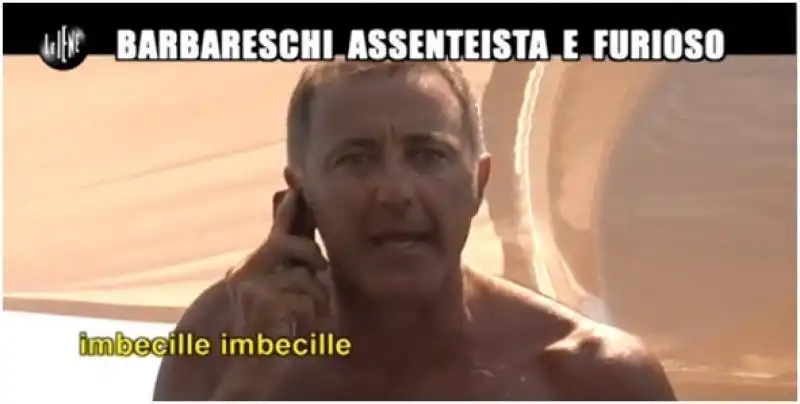 LUCA BARBARESCHI NEL VIDEO DELLE IENE IN CUI MALMENA FILIPPO ROMA 