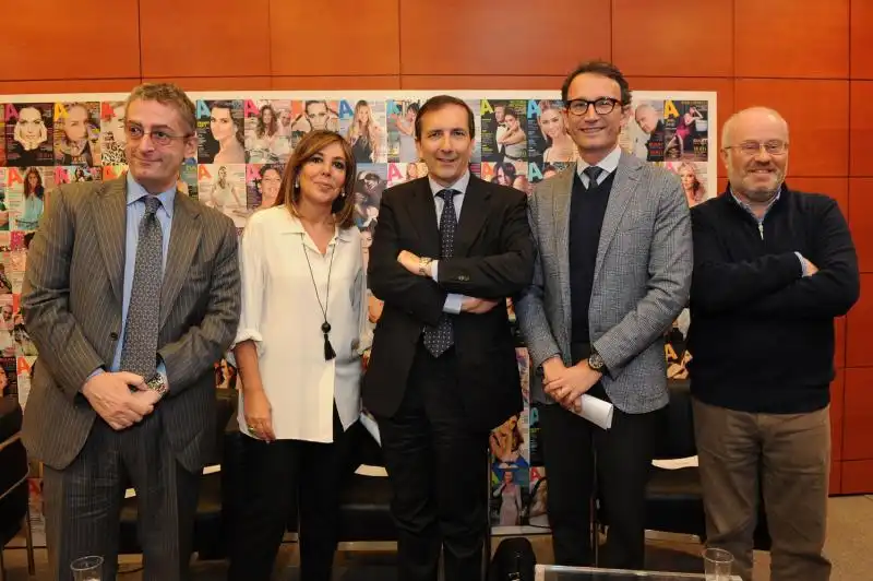 MAURO CRIPPA MARIA LATELLA LUIGI GUBITOSI ANDREA ZAPPIA GIOVANNI STELLA AL CONVEGNO DI A 