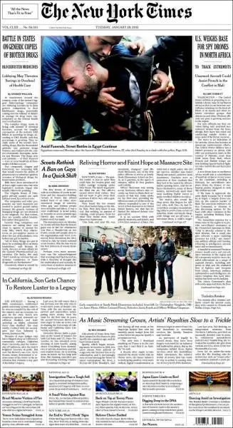 THE NEW YORK TIMES 