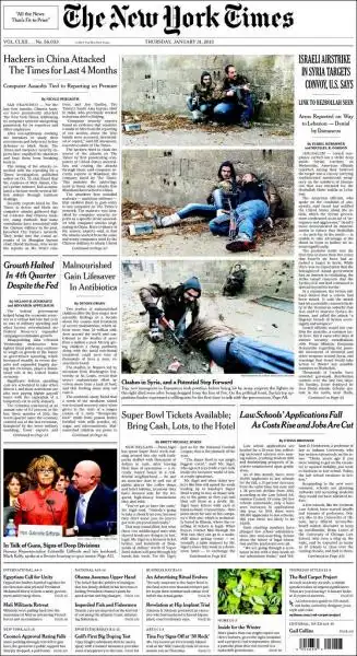 THE NEW YORK TIMES 