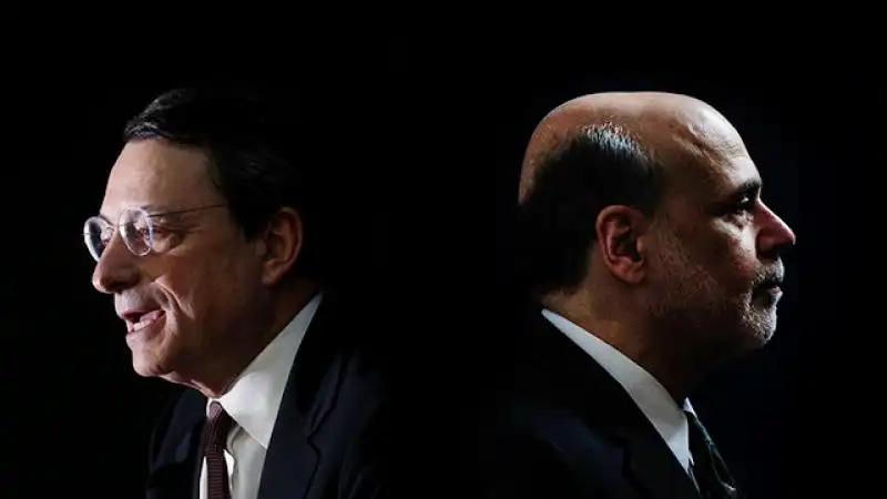 Bernanke Draghi 