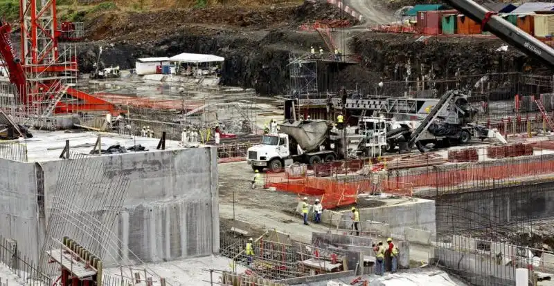 IL CANTIERE DEL CANALE DI PANAMA 