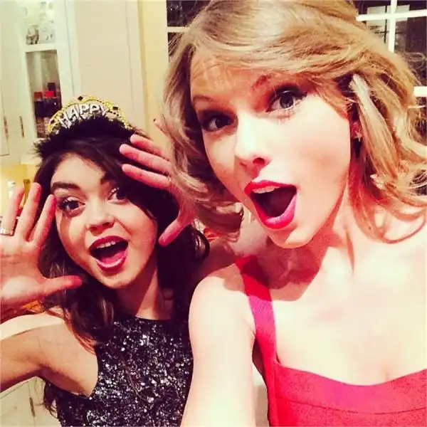 CAPODANNO DELLE STAR Taylor Swift da Instagram 