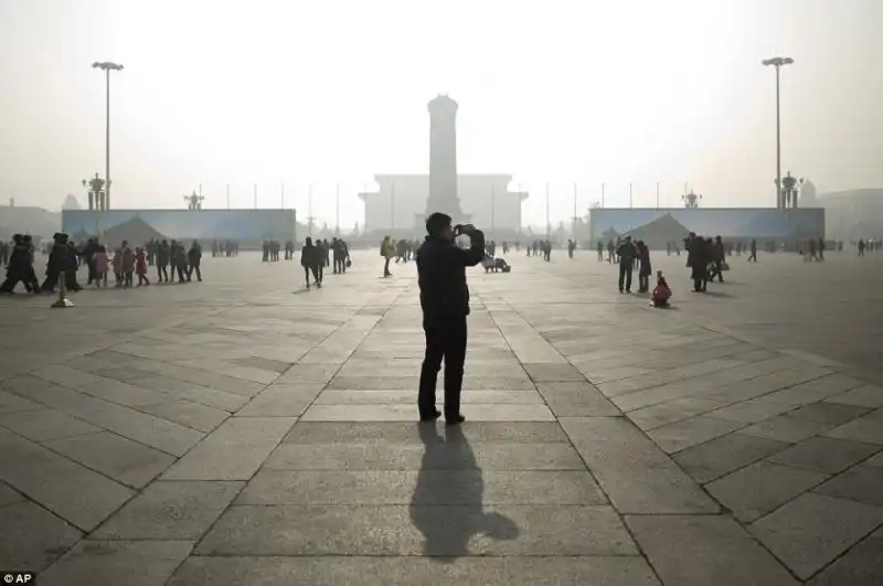 CINA SMOG TRAMONTO 