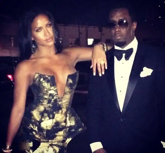 P DIDDY CON MODELLA FIDANZATA CASSIE 