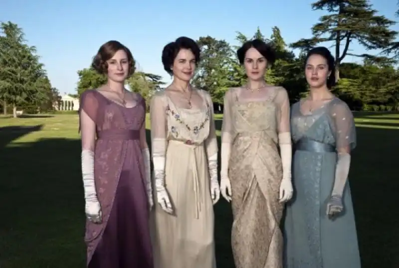 downton abbey ladies 