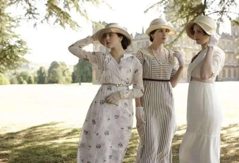 downton abbey ladies 