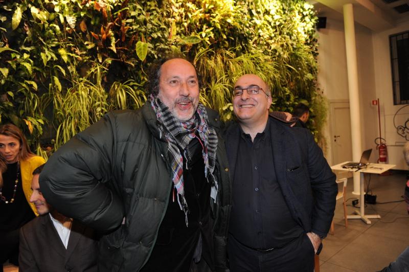 Fulvio Abbate e Mario Sechi