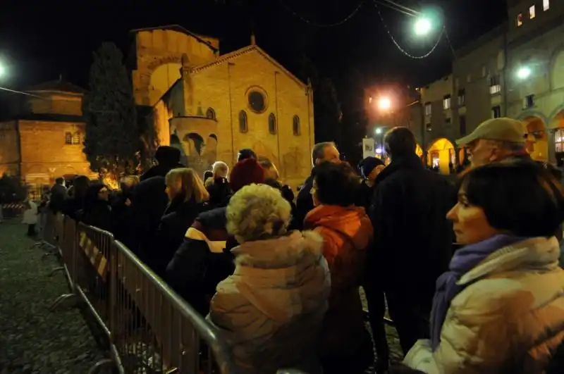 FUNERALI DI ABBADO FOTO LAPRESSE 