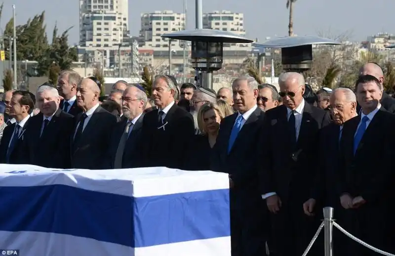 funerali di ariel sharon 