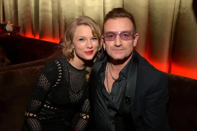 Golden Globes After Show TAYLOR SWIFT E BONO 