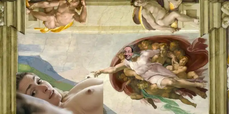 HOLLANDE CAPPELLA SISTINA GIUDIZIO UNIVERSALE 