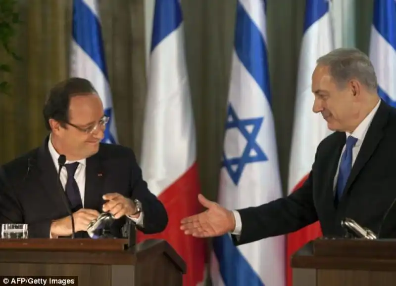 HOLLANDE CONBenjamin Netanyahu rticle A A x 