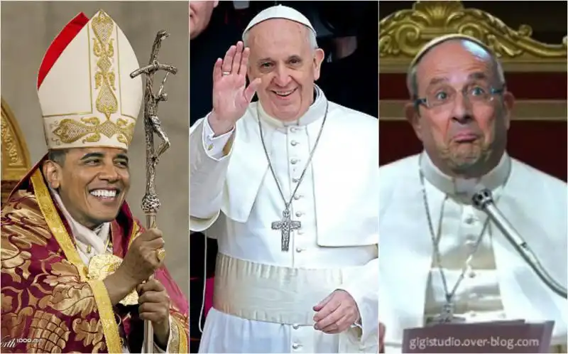 HOLLANDE OBAMA BERGOGLIO 