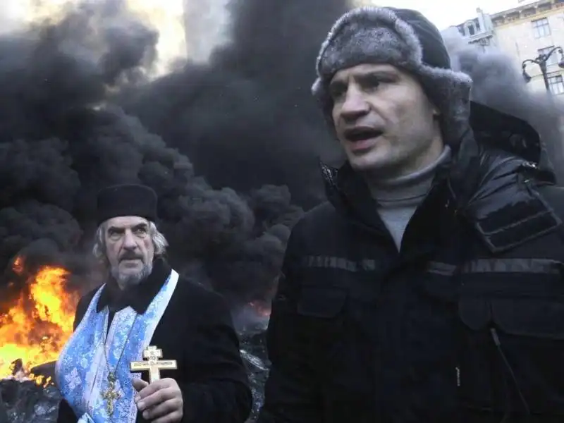 leader opposizione Klitschko a Kiev 