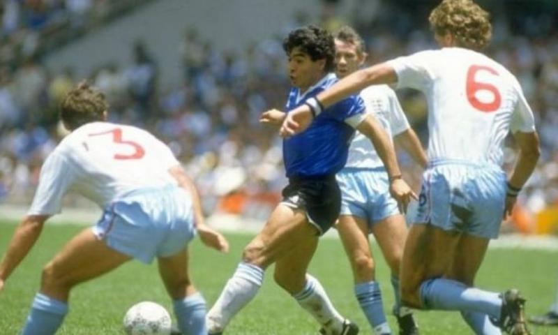 MARADONA IN ARGENTINA INGHILTERRA