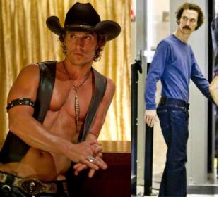 matthew mcconaughey prima e dopo la perdita di peso