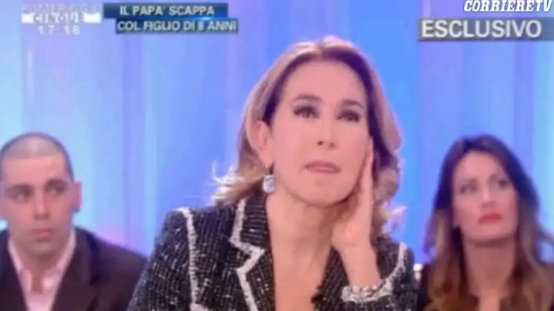 PAOLA PEREGO SCIPPA LOSPITA IN DIRETTA A BARBARA DURSO 