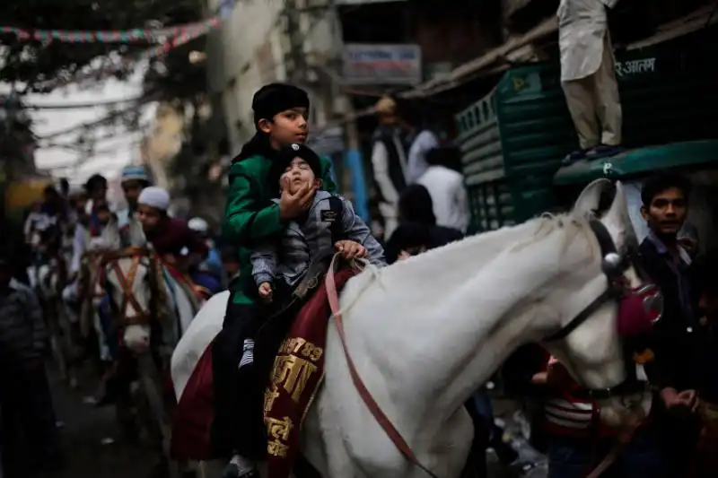 Parata per Maometto a Nuova Delhi 