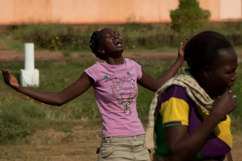 I parenti identificano il corpo di un uomo ucciso a Bangui 