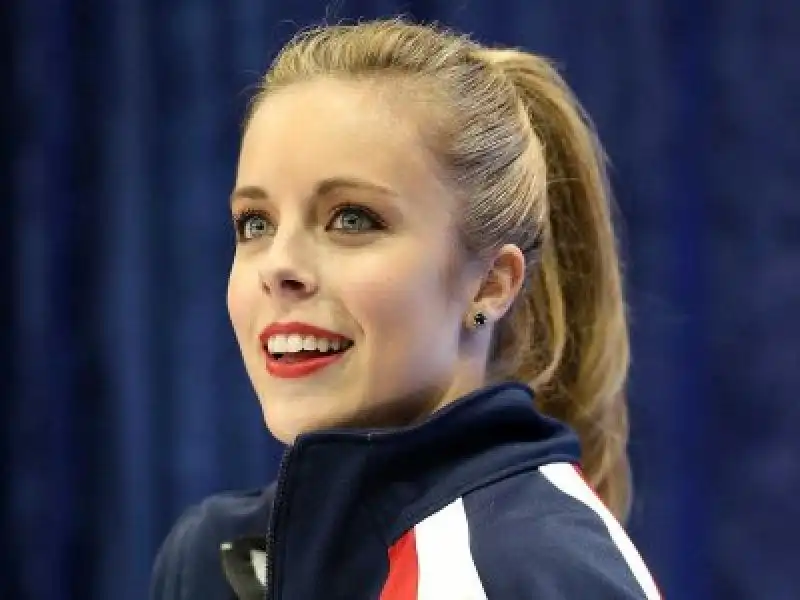 La pattinatrice Ashley Wagner 