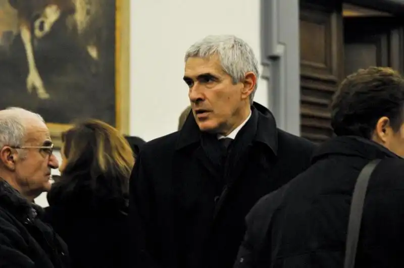 PIERFERDINANDO CASINI AL FUNERALE LAICO DI ARNOLDO FOA FOTO LAPRESSE 