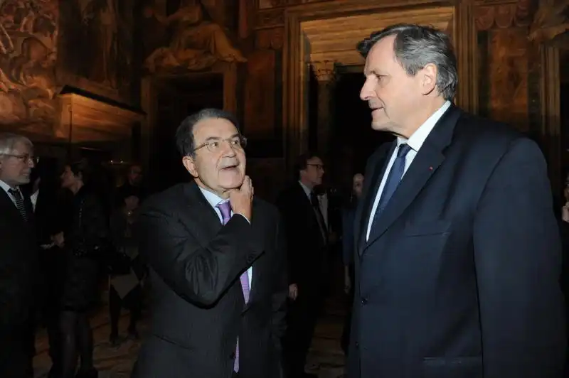 Romano Prodi e Alain Le Roy 