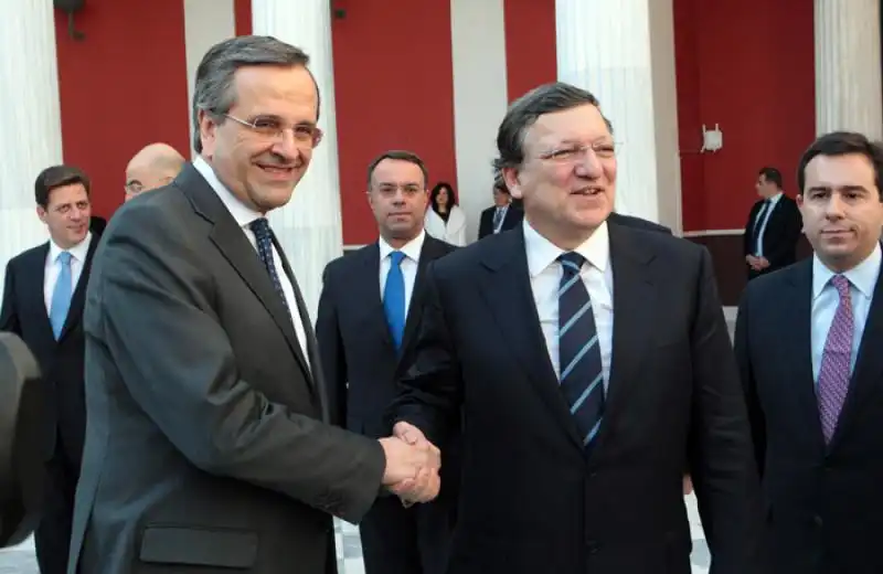 samaras barroso INAUGURANO IL SEMESTRE EUROPEO 