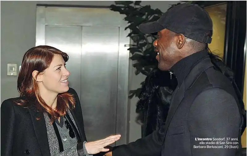 SEEDORF E BARBARA BERLUSCONI