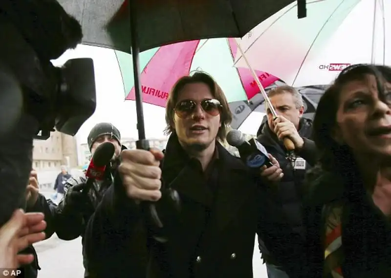 Sollecito arriva a Firenze 