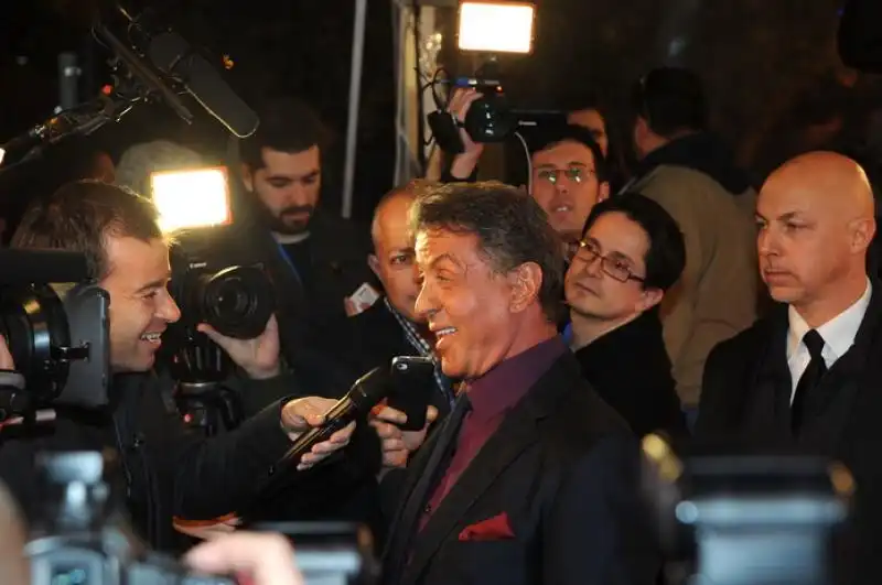 Stallone intervistato 