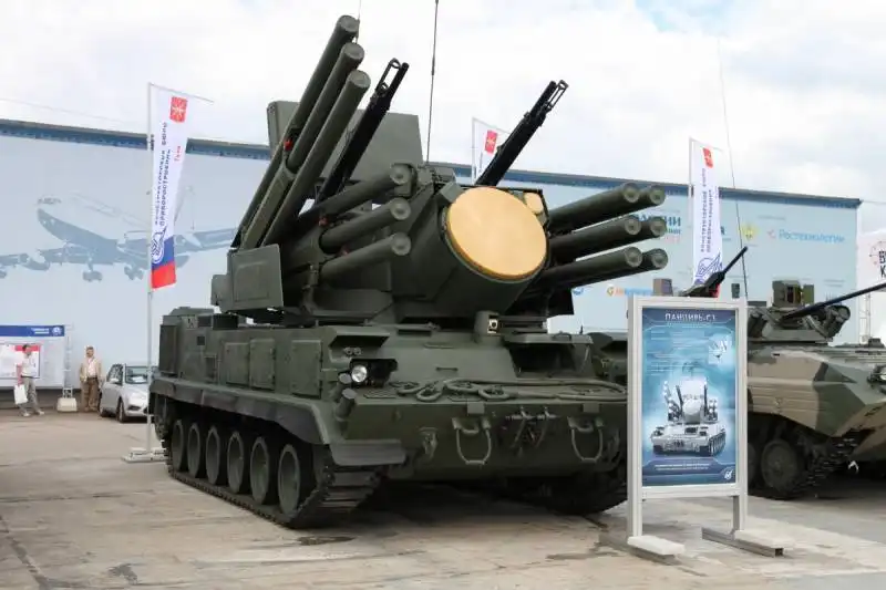 armamenti russi pantsir s1 