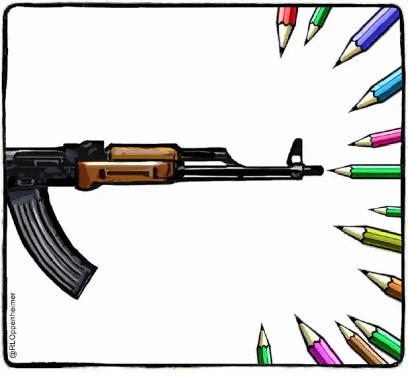 artisti per charlie hebdo 5