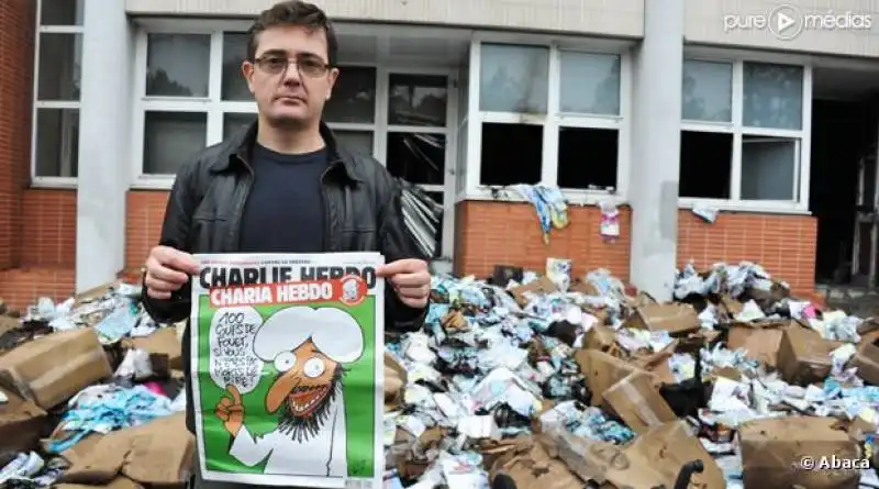 charb direttore di charlie hebdo