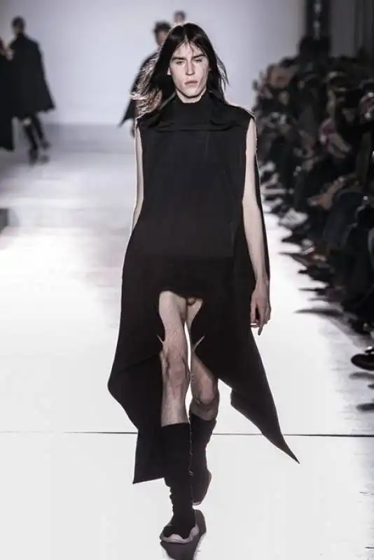 collezione autunno inverno di rick owens