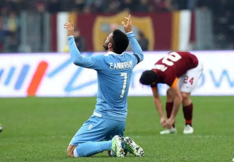 derby roma lazio   felipe anderson  12