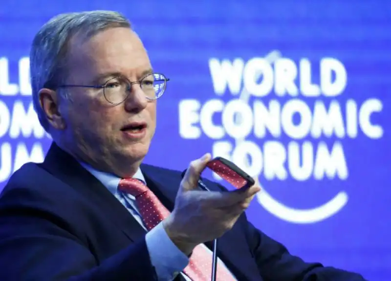 eric schmidt a davos