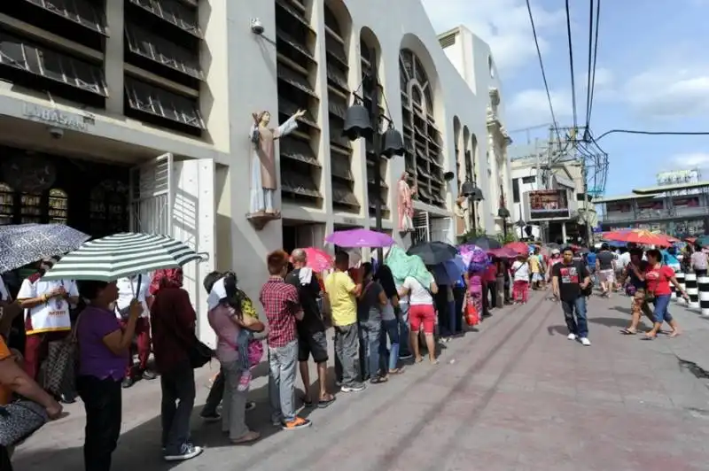 filippine   la visita di papa bergoglio a manila  136