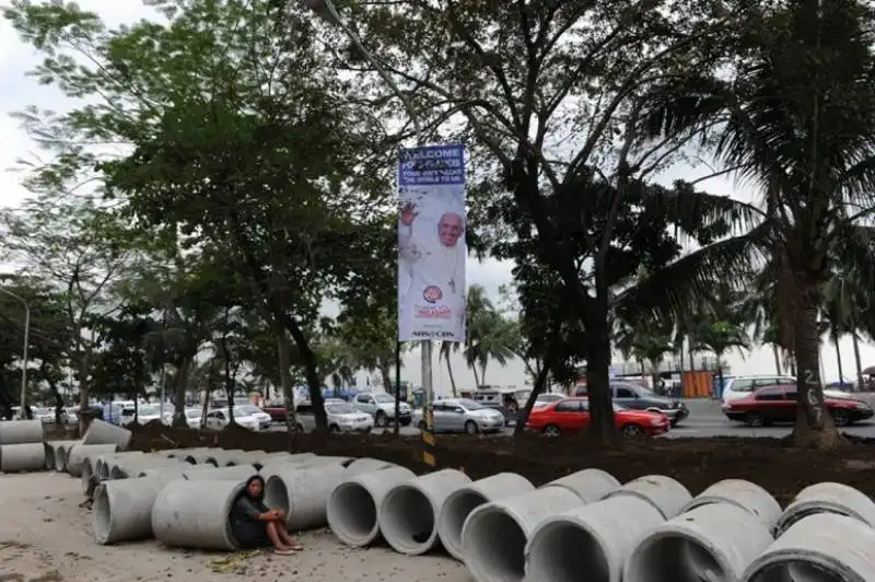 filippine   la visita di papa bergoglio a manila  205