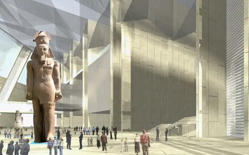 grand egyptian museum a il cairo