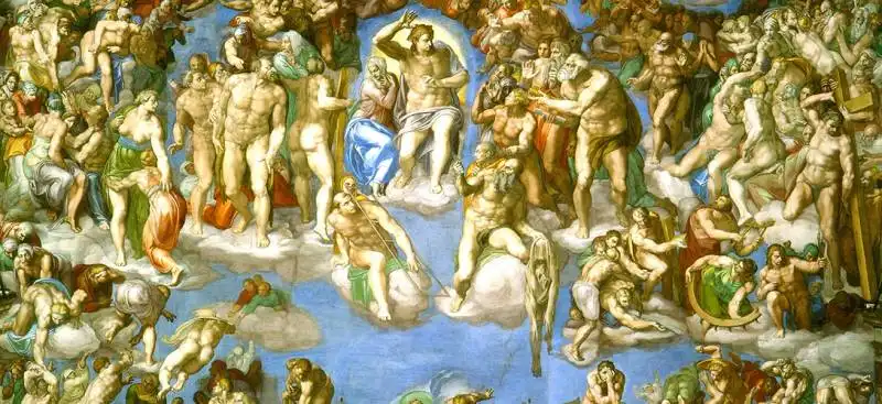 il giudizio universale di michelangelo