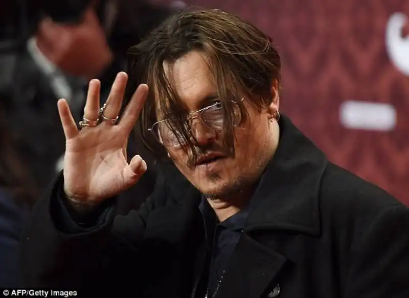 johnny depp alla prima di berlino