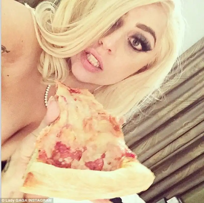 ladygaga rompe la dieta