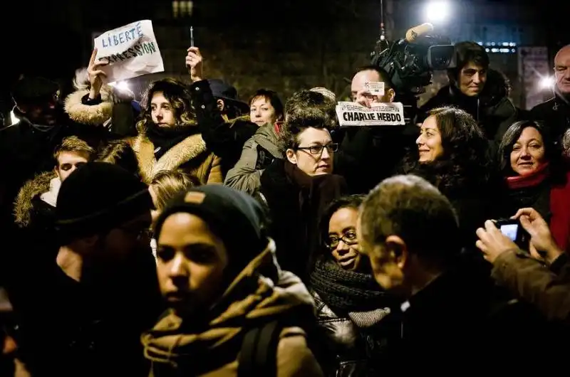 manifestazione a parigi per charlie hebdo 5