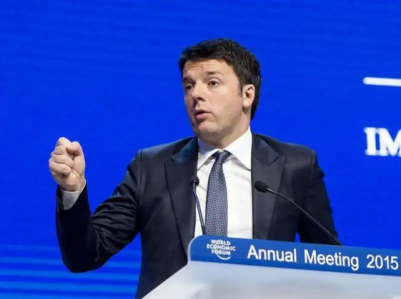 matteo renzi a davos 3