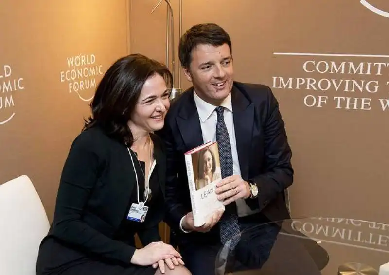 matteo renzi smarketta il libro di  sheryl sandberg